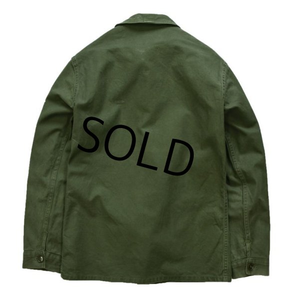 画像3: 60's【ビンテージ】【フランス軍】【フレンチアーミー】【カバーオール】【ジャケット】【サイズＳ程度】  (3)