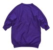画像4: 【USA製】【Tee Dee's】【紫】【ラメ　プリント】【ドルマンスリーブ】【半袖スウェット】【フリーサイズ】【レディース古着】  (4)