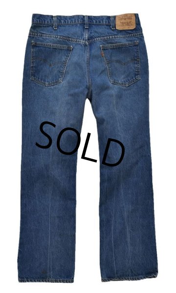 画像3: 【ビンテージ】【USA製】【LEVI'S】【リーバイス５１７】ブーツカット【デニムパンツ】【517】【36Ｘ32】  (3)