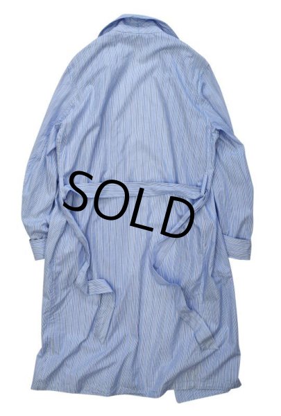 画像3: 【オールド ラルフローレン】白x青【ストライプ】【ローブ】【ガウン】【サイズM】  (3)