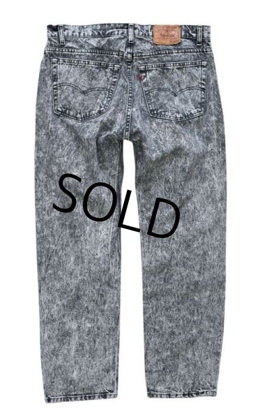 画像3: 大きめサイズ‼【USA製】【ビンテージ】【LEVI'S】【リーバイス５０５】505 黒【ブラックデニム】【ケミカルウォッシュ】【デニムパンツ】【38Ｘ32】  (3)