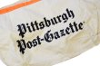 画像3: 【ビンテージ】【デッドストック】【ニュースペーパーバッグ】【Pittsburgh Post-Gazette】【ショルダーバッグ】  (3)