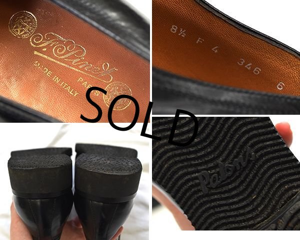 画像2: 【ビンテージ】【イタリー製】【F.Pinet】【プレーントゥシューズ】【8 1/2】  (2)