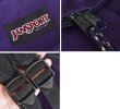 画像2: 90's【ビンテージ】【USA製】紫【jansport】ジャンスポーツ【ボトムレザー】【デイパック】【リュックサック】  (2)