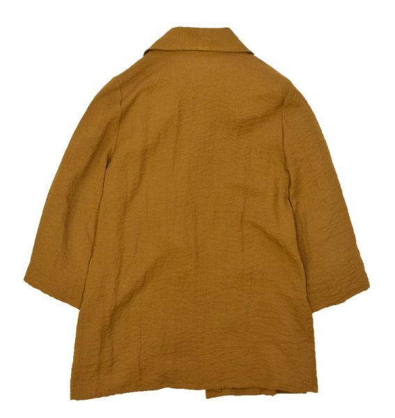 画像3: USA製【GUMP'S】ガンプス【からし色】【レーヨンジャケット】【レーヨンコート】【レディースS】レディース古着  (3)