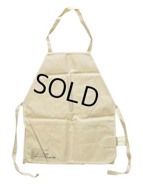 画像3: デッドストック【ビンテージ】【米軍実物】【メカニクスエプロン】ツールエプロン ワークエプロン   (3)