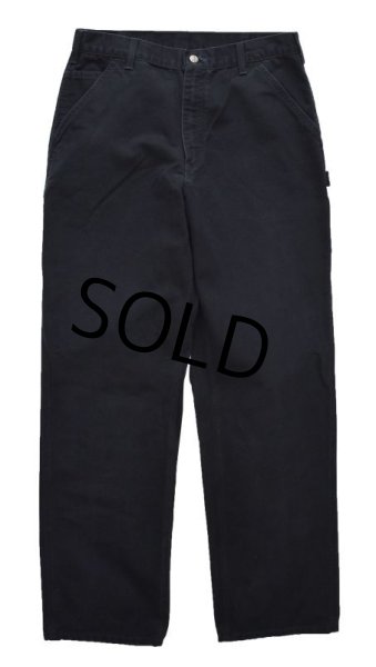 画像2: 【ビンテージ】【カーハート】黒【ペインターパンツ】【W34】  (2)