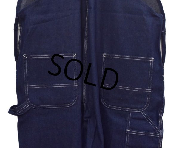 画像6: 90's デッドストック【ビンテージ】USA製【カーハート】デニム【オーバーオール】46X32  (6)