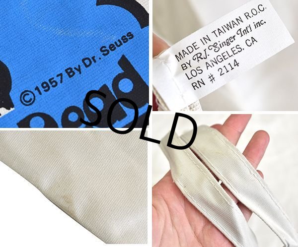 画像2: 80's ビンテージ【Like to read】【トートバッグ】ブックトート  (2)