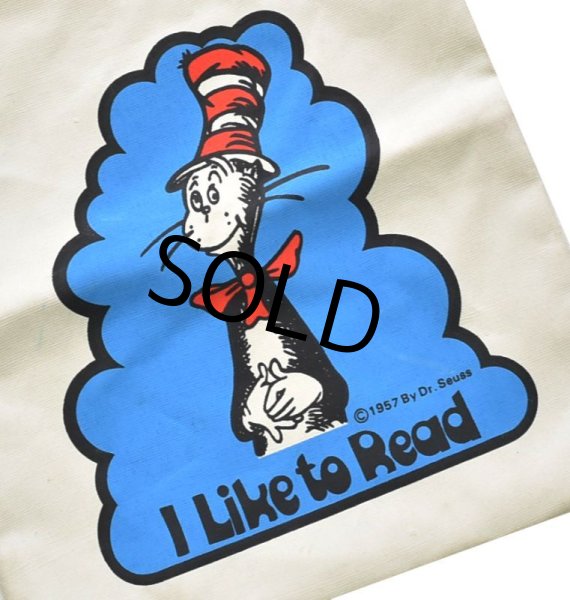 画像4: 80's ビンテージ【Like to read】【トートバッグ】ブックトート  (4)