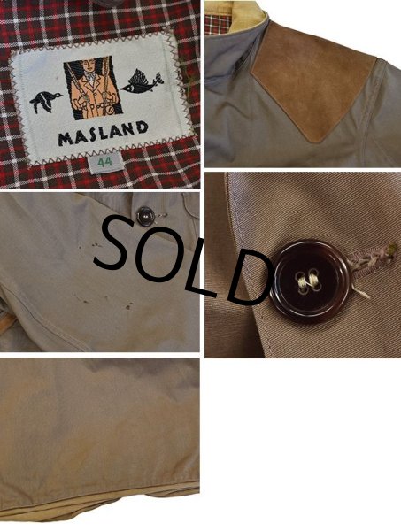 画像2: 【ビンテージ】【MASLAND】マスランド【ハンティングジャケット】【サイズ44】   (2)