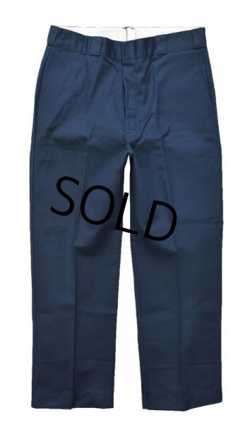 画像2: 【デッドストック】USA製【ビンテージ】【ディッキーズ】【Dickies】【ネイビー・紺】【ワークパンツ】【36×33】  (2)