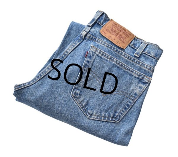 画像1: 【ビンテージ】【USA製】【LEVI'S】【リーバイス】５１２【512】テーパード【デニムパンツ】【33X30】  (1)