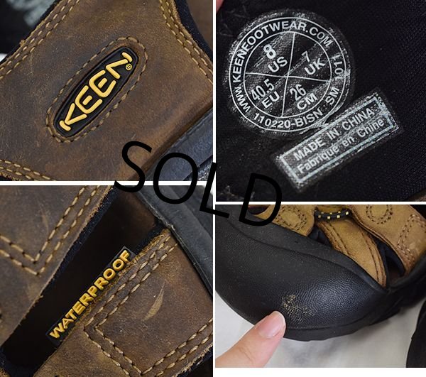 KEEN ブラウン サンダル KEEN】【キーン】【ブラウン】ウォータープルーフ【サンダル