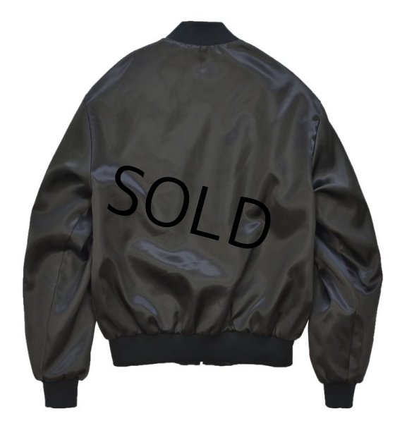 画像3: 【USA製】【ビンテージ】【黒】【OFFICIAL PRODUCT】ミケロブ【ナイロンジャケット】ジップアップブルゾン【サイズM】  (3)