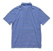 画像3: 【ラルフローレン】【青ｘ白】【ボーダー柄】【ポロシャツ】POLO ralph lauren【サイズＭ】  (3)