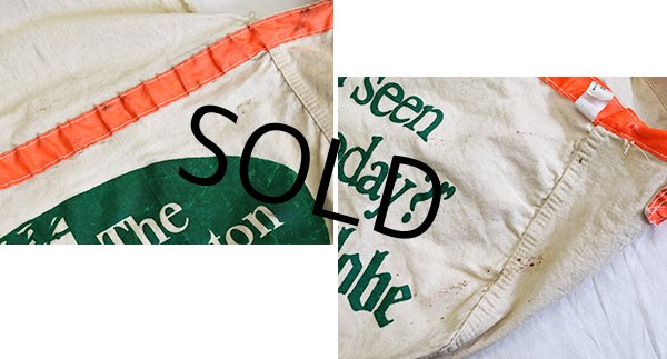 画像2: 【ビンテージ】【ニュースペーパーバッグ】【The  Boston Globe】【ショルダーバッグ】  (2)