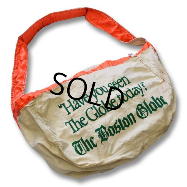 画像3: 【ビンテージ】【ニュースペーパーバッグ】【The  Boston Globe】【ショルダーバッグ】  (3)