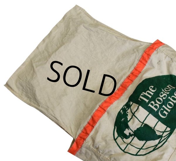 画像4: 【ビンテージ】【ニュースペーパーバッグ】【The  Boston Globe】【ショルダーバッグ】  (4)