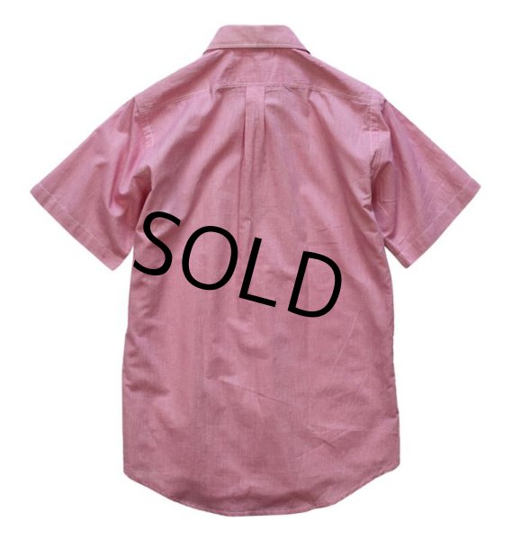 画像3: 【ビンテージ】【ＬＬビーン】【L.L.bean】ピンク【インディアンコットン】【半袖シャツ】【サイズ Ｍ】  (3)