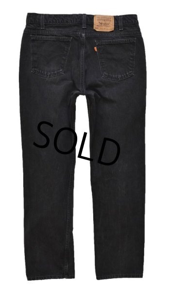 画像3: 【ビンテージ】【USA製】【LEVI'S】【リーバイス】５０５【505】黒【ブラックデニム】【38X32】  (3)