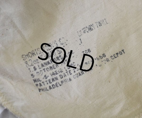 画像2: 50's【米軍実物】U.S.army【ビンテージ】【チノショーツ】【ショートパンツ】【W30 Long】  (2)