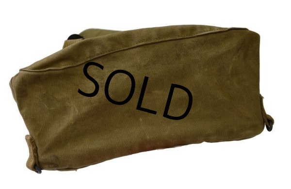 画像8: 40's【ビンテージ】ww2【米軍実物】 U.S.ARMY【ショルダーバッグ】ステンシル入り【ミュゼットバッグ】   (8)