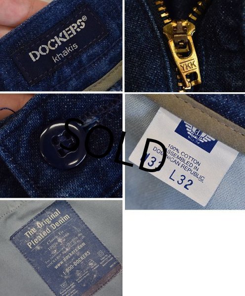 画像3: 【ビンテージ】【DOCKERS】ドッカーズ【２タック】デニムパンツ【33X32】  (3)