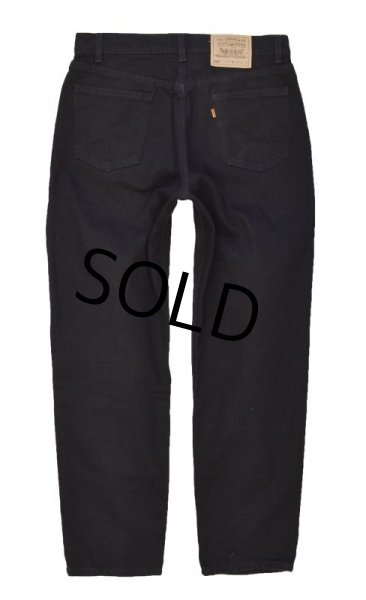 画像4: 【ビンテージ】【USA製】【LEVI'S】【リーバイス５５０】黒　ブラックデニム【デニムパンツ】【34×32】  (4)