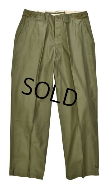 画像4: 【デッドストック】40's【米軍実物】【M-43】【フィールドトラウザーズ】【W37程度】  (4)