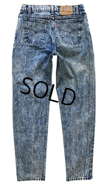 画像4: 【ビンテージ】【USA製】【LEVI'S】【リーバイス】【550】【ケミカルウォッシュ】【32×32】  (4)
