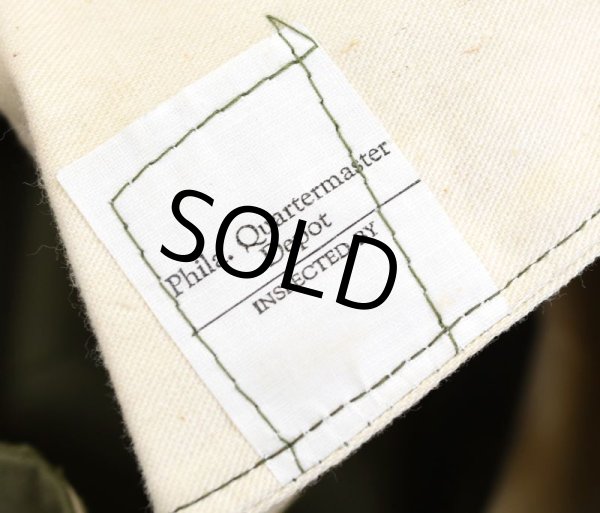 画像2: 【デッドストック】40's【米軍実物】【M-43】【フィールドトラウザーズ】【W37程度】  (2)