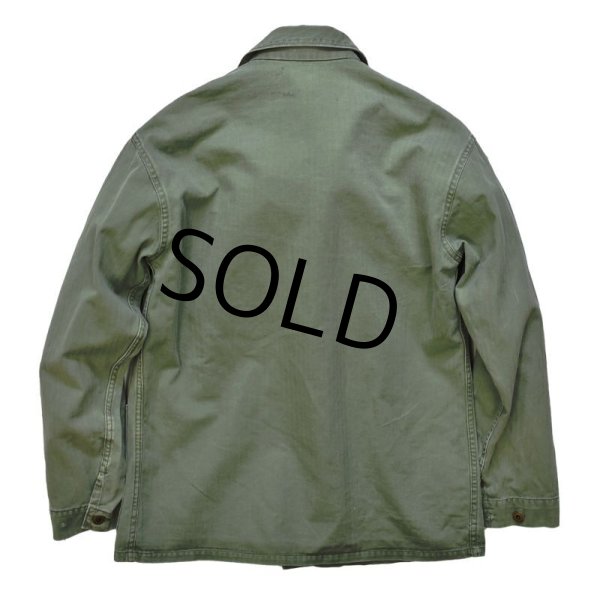 画像3: 40's【ビンテージ】【米軍実物】【USMC】M41【P41】ＨＢＴジャケット【カバーオール】【サイズ３６】  (3)