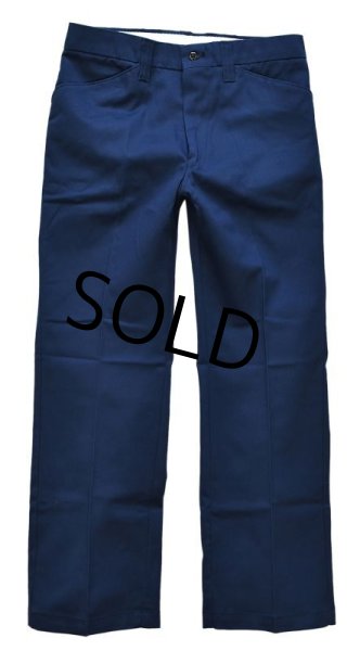 画像2: 【デッドストック】【ビンテージ】【ビッグマック】【紺】【ワークパンツ】【32×29】  (2)