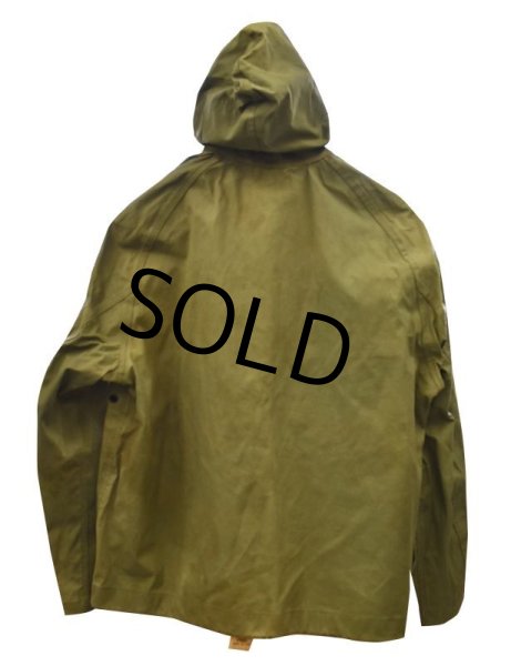 画像3: 【40's】【米軍実物】【ビンテージ】【U.S.ARMY】【フック】ウェットウェザーパーカー【レインパーカー】 【デッキパーカー】【サイズS】  (3)