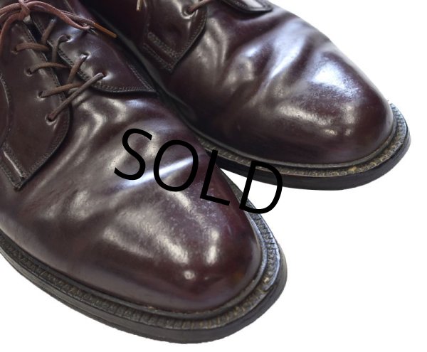 画像4: 【ビンテージ】FRENCH SHRINER【フレンチシュライナー】【コードバン】【プレーントゥ】【レザーシューズ】【11 D】【29cm程度】  (4)