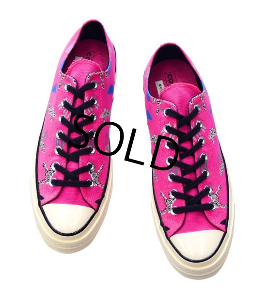 画像4: 【新品未使用】【コンバース】converse【CT70】【170925C】【ピンク】【メンフィス柄風】【チャックテイラー】【オールスター】【ローカット】【サイズ27.5ｃm】  (4)