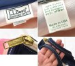 画像2: USA製【ビンテージ】ＬＬビーン  【L.L.bean】【ピンク×紺】【ボーダー柄】【天ファスナー】【トートバッグ】【ミニトート】  (2)