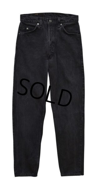 画像2: 【ビンテージ】【USA製】【LEVI'S】【リーバイス550】黒 ブラックデニム【デニムパンツ】【30×32】  (2)
