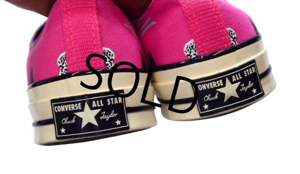 画像3: 【新品未使用】【コンバース】converse【CT70】【170925C】【ピンク】【メンフィス柄風】【チャックテイラー】【オールスター】【ローカット】【サイズ27.5ｃm】  (3)