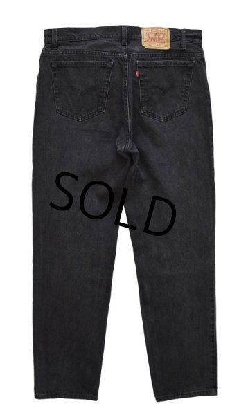 画像3: 【ビンテージ】【USA製】【LEVI'S】【リーバイス５５０】黒　ブラックデニム【デニムパンツ】【36×32】  (3)
