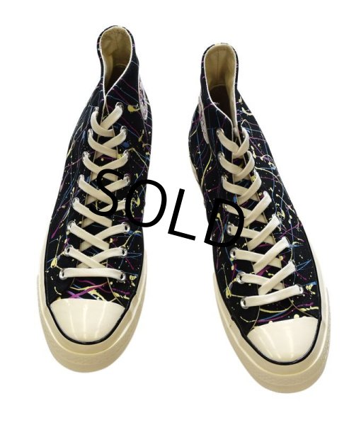 画像7: 【新品未使用】【コンバース】converse【CT70】【黒】【ペンキ加工】【チャックテイラー】【ハイカット】【サイズ29cm】  (7)