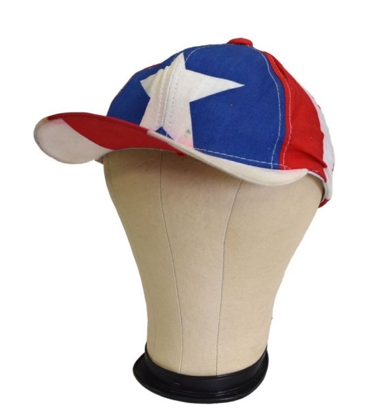 画像6: 【USA製】【ビンテージ】星条旗【キャップ】【白×赤×青】フリーサイズ   (6)