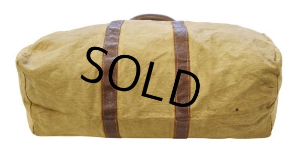 画像5: 40's【ビンテージ】WW2【米軍実物】コの字止め【U.S.ARMY】【ミニボストンバッグ】   (5)