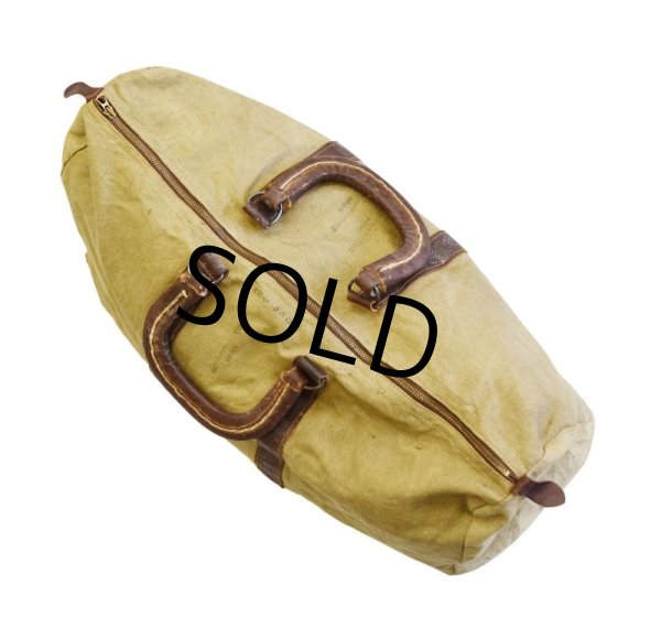 画像3: 40's【ビンテージ】WW2【米軍実物】コの字止め【U.S.ARMY】【ミニボストンバッグ】   (3)
