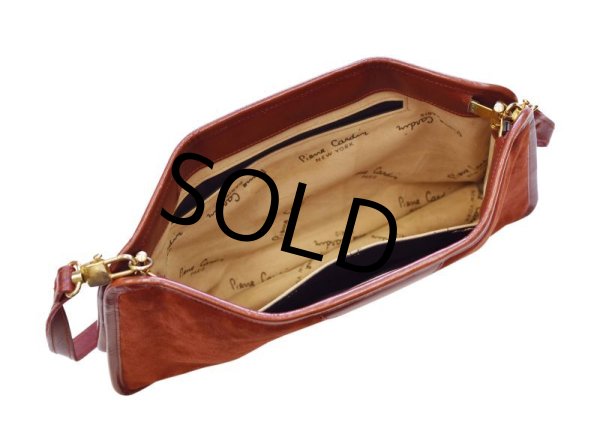 画像3: ビンテージ【ピエール・カルダン】【Pierre Cardin】【スエード☓レザー】【ブラウン】【がま口】【ショルダーバッグ】  (3)