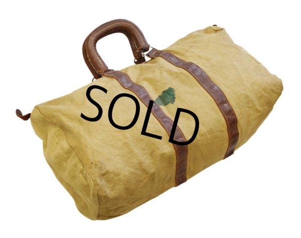 画像6: 40's【ビンテージ】WW2【米軍実物】コの字止め【U.S.ARMY】【ミニボストンバッグ】   (6)