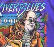 画像3: 【USA製】【90's】 【ビンテージ】【Hanes】ヘインズ【RIVER BLUES】Tシャツ 紫【サイズM】   (3)