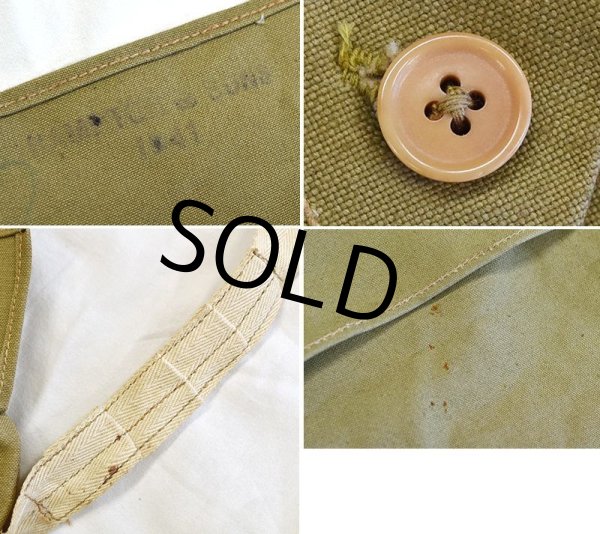 画像2: 40's【WW2】【ビンテージ】【ブリティッシュアーミー】【英国軍】イギリス軍【ショルダーバッグ】   (2)