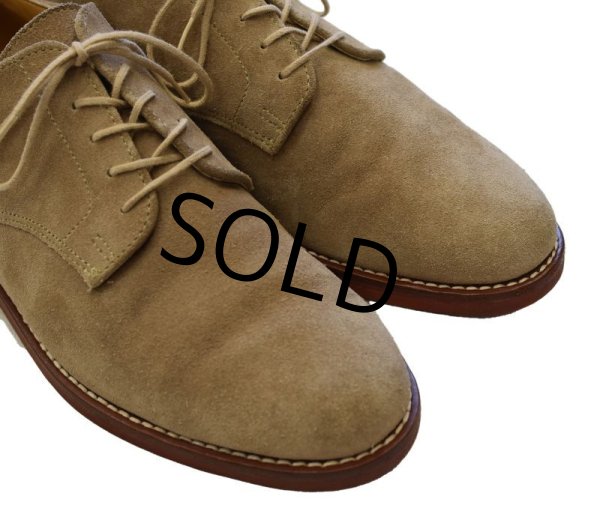 画像5: 【USA製】【RALPH LAUREN】ラルフローレン【サンドベージュ】ダーティーバックス【バックスシューズ】【10D】【28cm程度】  (5)